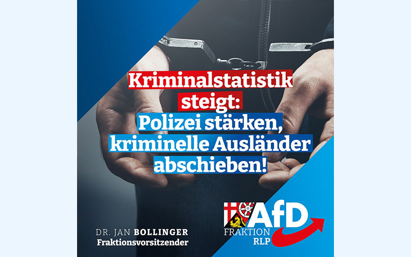 Ausländer in Handschellen