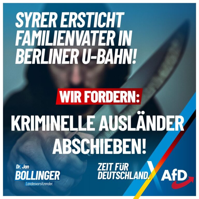 Mann mit Messer in der Hand.