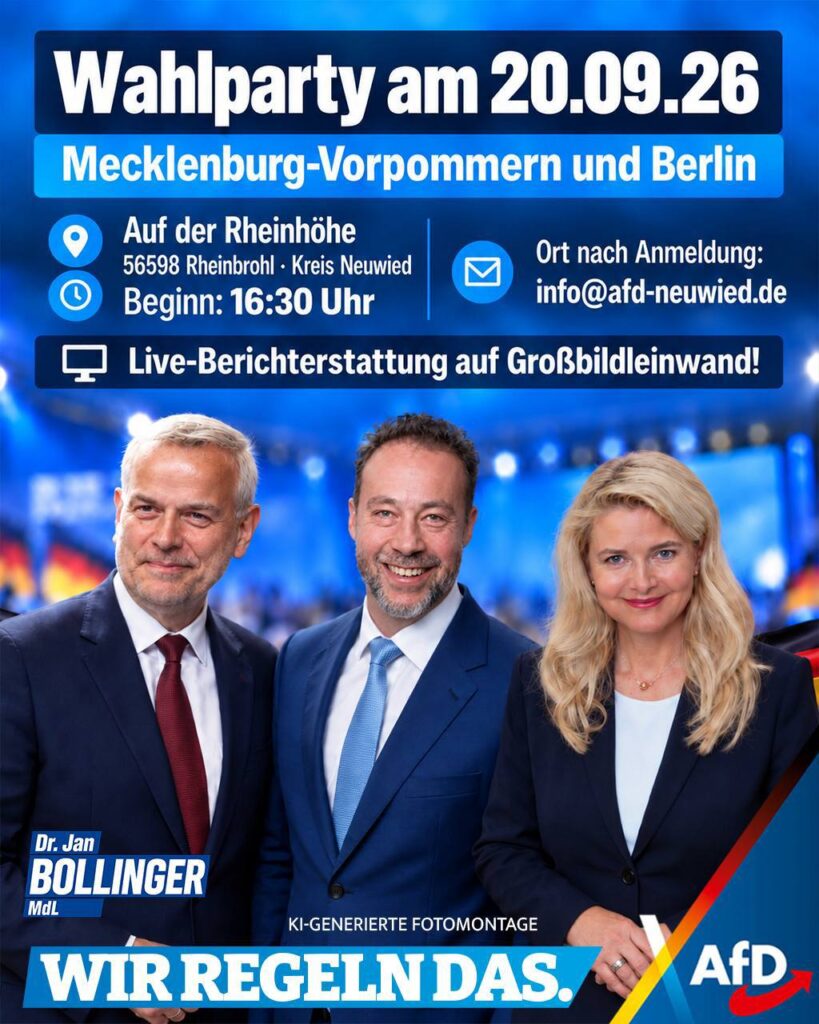 Wahlparty 20. September